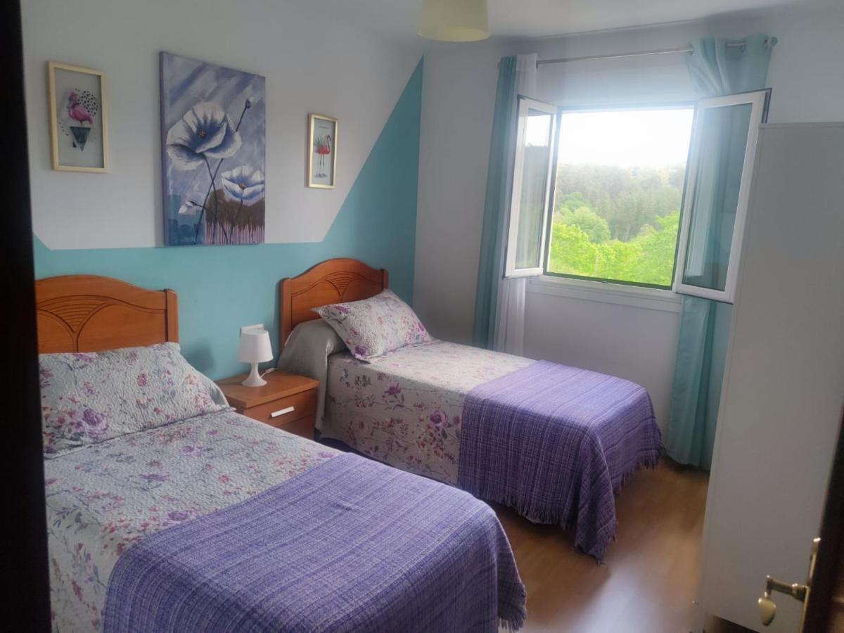 Apartamentos Turisticos Lemos O Pedrouzo Exteriör bild